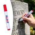 thumbnail image 1 of iZHH Stone Restoration Marker Pen Set 5ml, Waterproof Heat Resistant Metal Tip Paint Pens, Engraving Repair, Concrete Stone Metal Surface Refinishing, Multi Color Outdoor Durable Repair Kit, Red, 1 of 9
