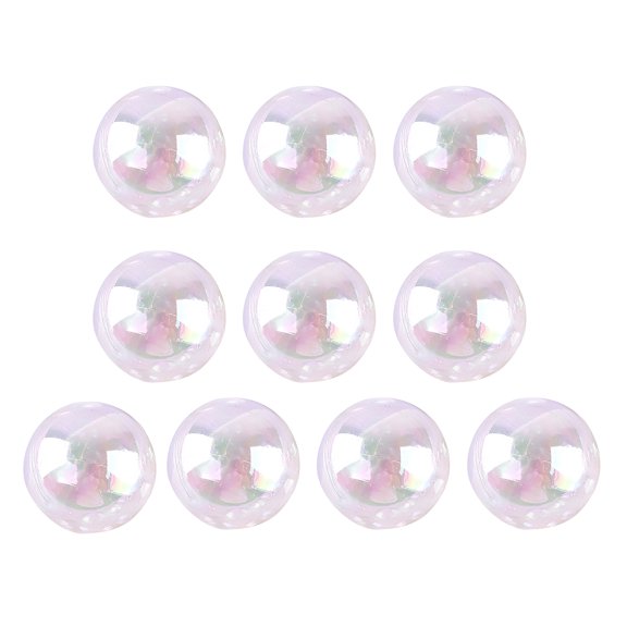 iaksohdu 10Pcs Cake Decoration Ball Transparent Christmas Tree Wedding Party Cake Decorating Ball Bakery Supplies
