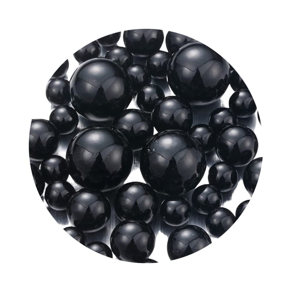 iaksohdu 150Pcs Floating Beads No Hole Floating Highlight Eye-catching Round Beads Vase