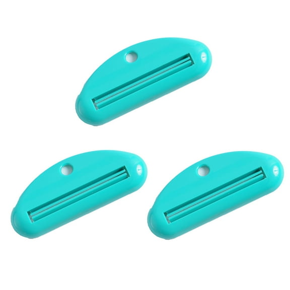 iaksohdu 3Pcs Toothpaste Squeezers Ergonomics Colorful Multi-use Plastic Manual Tool Squeezing Universal Face Cleanser Rolling Squeezing Dispensers Bathroom Supplies