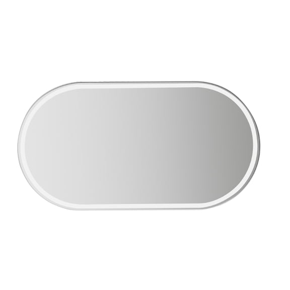 iaksohdu Car Cosmetic Mirror Space-saving High Clearly Oval-shaped Car Visor Vanity Mirror for Car