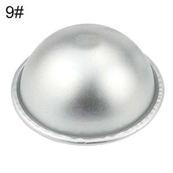 iaksohdu Hemisphere 3D Aluminum Ball Sphere Cake Pan Sugarcraft Bakeware Decorating Mold