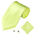 thumbnail image 1 of iaksohdu Men's Fashion Solid Color Suits Ties Necktie Cufflinks Hanky Set Tuxedo Suit, 1 of 8
