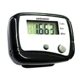thumbnail image 1 of iaksohdu Pedometer Multi-functional Battery-saving ABS Portable Walking Counter for Walking, 1 of 8