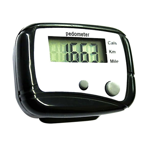 iaksohdu Pedometer Multi-functional Battery-saving ABS Portable Walking Counter for Walking