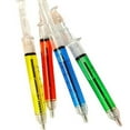 thumbnail image 1 of iaksohdu Syringe Injection Shape Ballpen 4Pcs/Set Doctor Nurse Gift Liquid Pen Ballpoint, 1 of 8
