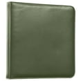 thumbnail image 1 of iauyy PU Leather Scrapbook Album | Expandable Binder with 20 Self-Adhesive Pages (11.8x24in)，Green, 1 of 8