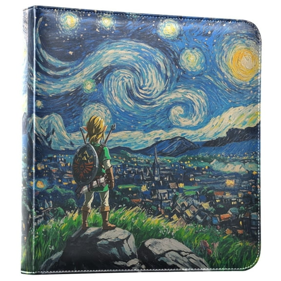 iauyy PU Leather Scrapbook Album | Expandable Binder with 20 Self-Adhesive Pages (11.8x24in)Standing on Top