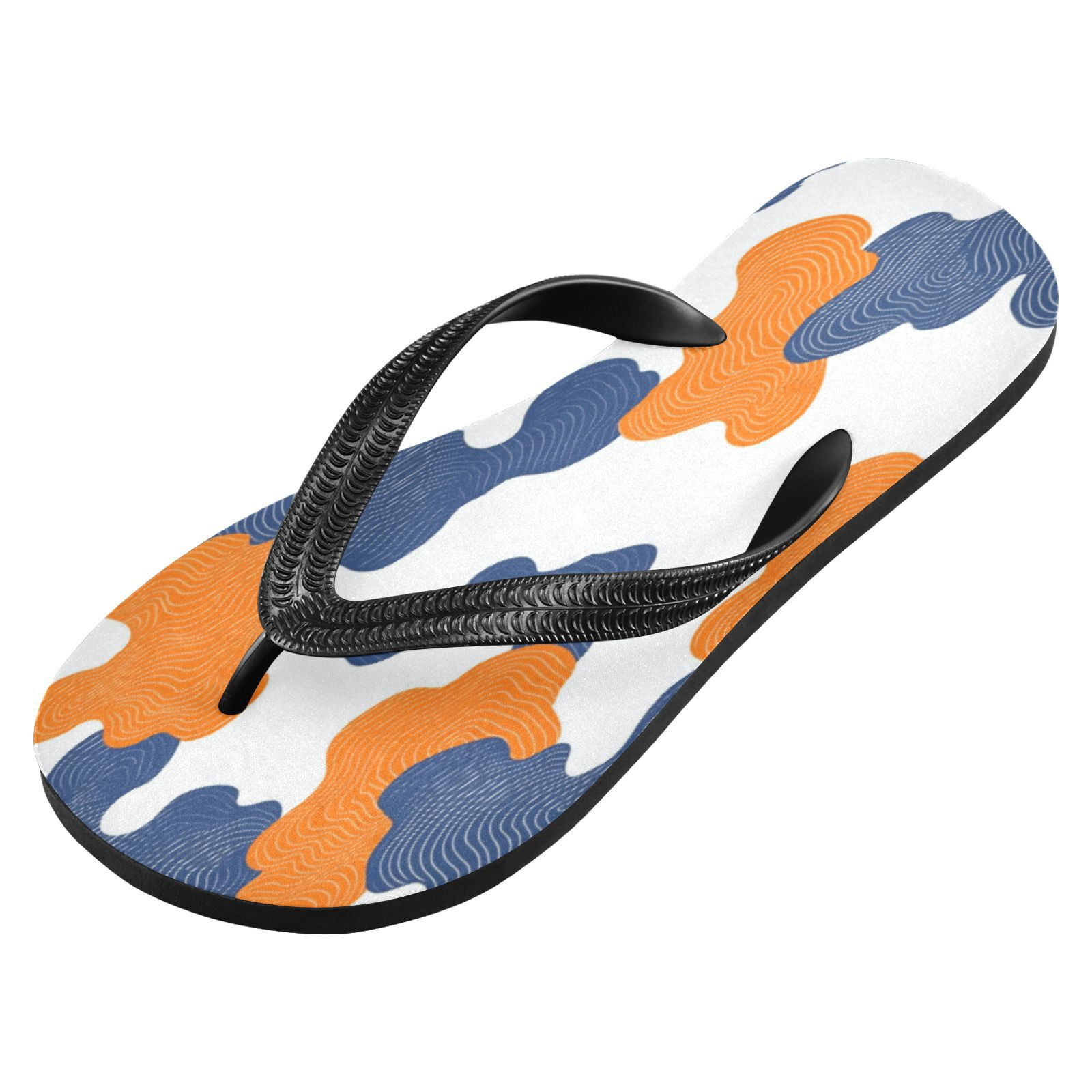 Unisex Multi-Color Beach Slippers Amazon.com | Rainbow Sport Sandal Slide for Women for Men  main image 2