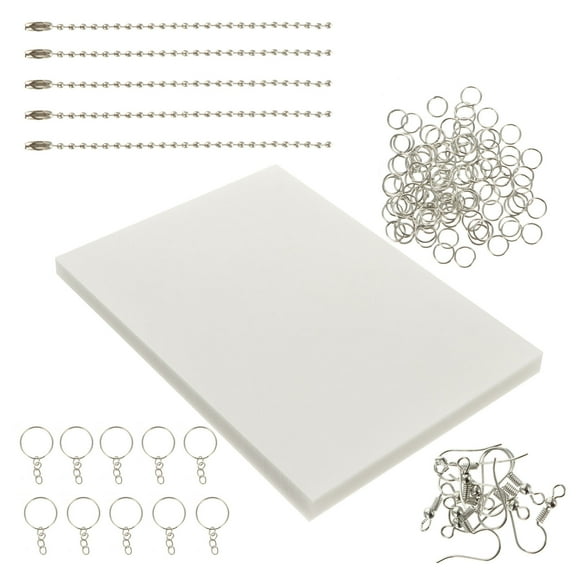 ibasenice 1Set Heat Shrink Film Paper Kit Assorted Color for Craft Use Safe and Practical