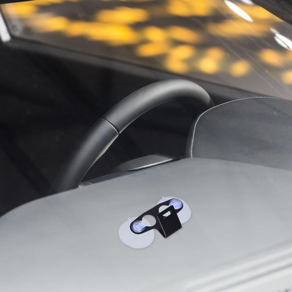 ibasenice 1 Set Windshield Radar Holder in Assorted Color for Vehicle Navigation Systems with Plastic Material