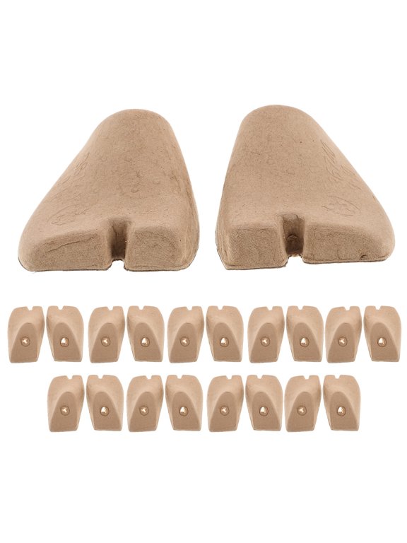 Anti Crease Paper Pulp Shoe Shaper for Dress Shoes 10Pairs
