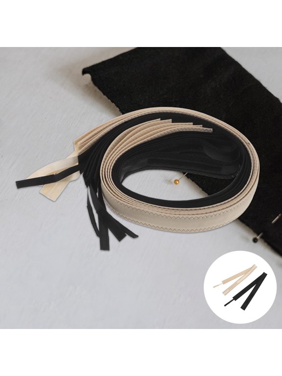 10Pcs Curve Band Hat Size Insert with Breathable Elastic Material for Fedora and Beach Hats
