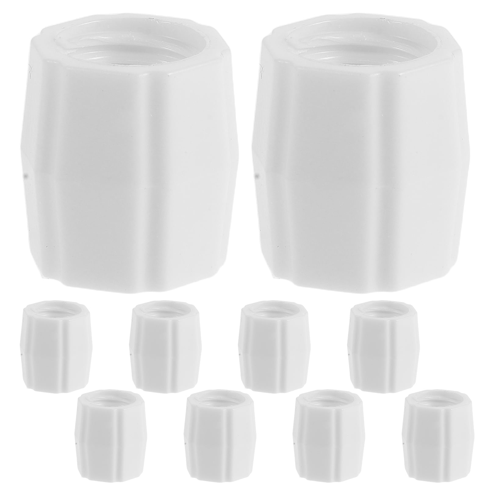 ibasenice 10Pcs Universal Toothpaste Tube Refill Adapter with Silicone ...