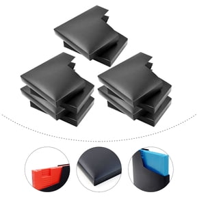 ibasenice 10Pcs Game Protective Shell Black Game Card Case Sturdy PP Material with Easy Insert and Pull Design