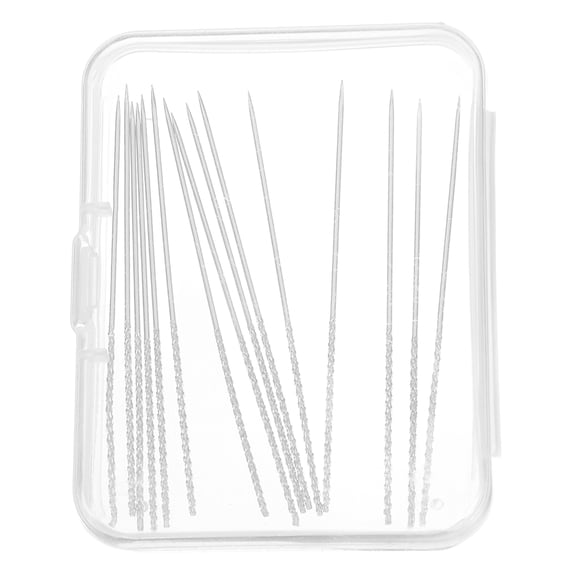 ibasenice 15pcs Needle Picker Silver Metal for Craft Enthusiasts Fabric Repair Sewing Needs