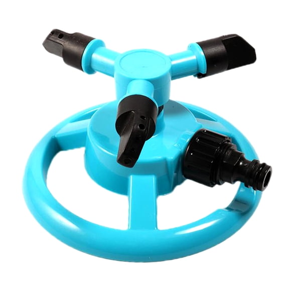 ibasenice 1Pc Easy Install Water Sprinkler with Three Nozzles for Garden Lawn and Shrubs