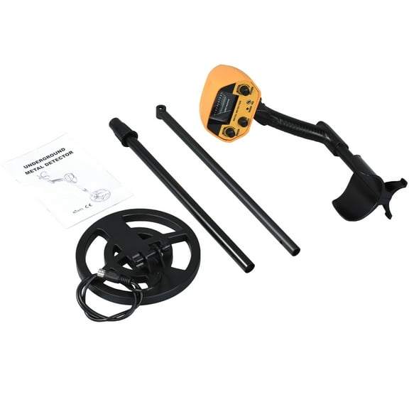 ibasenice 1Pc Waterproof Metal Detectors Adults High Sensitivity Black Aluminum Alloy Equipment