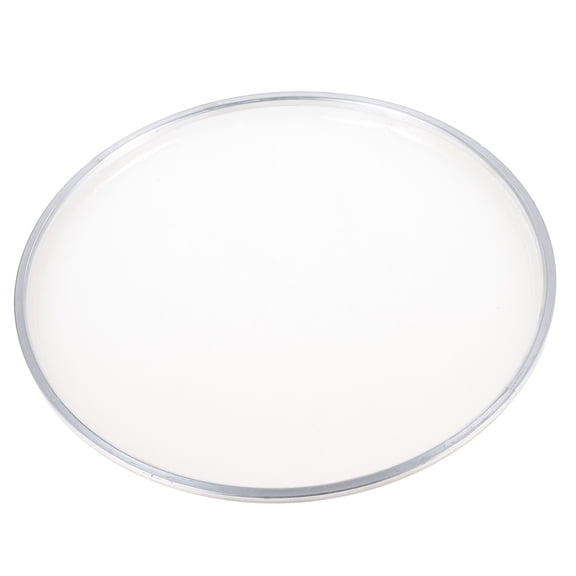 ibasenice White Drum Cover Replacement for Drum Set Kit with Enhanced Bass Sound