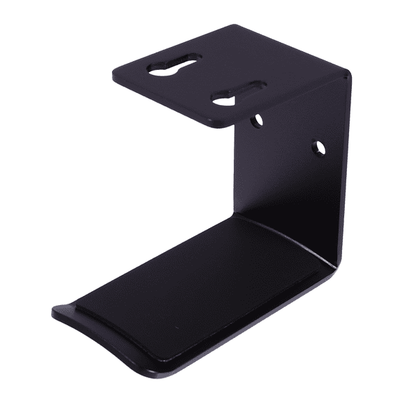 ibasenice Aluminum Headphone Holder, 1 Pc Black Headset Hanger with Practical Design for Desk or Wall Mount