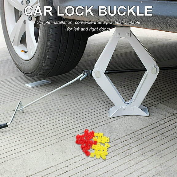 ibasenice 20Pcs Replacement Tailgate Handle Rod Clips Plastic Push Pins for Car Door Lock Truck Use