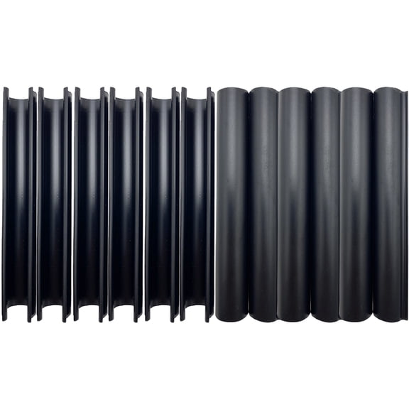 ibasenice Winter Cover Clips Black 24-Pcs