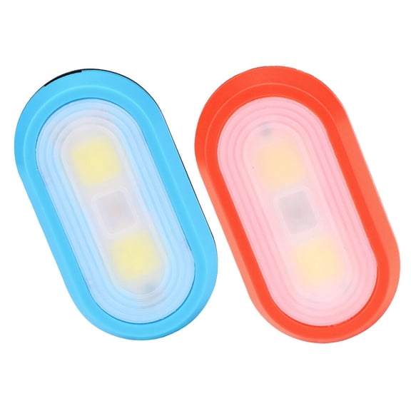 ibasenice Night Running Shoe Lights 2-Pack Assorted Colors with ABS Clip for Evening Walks, Dog Walking, and Outdoor Safety