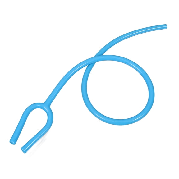 ibasenice 2Pcs Sky Blue Stethoscope Replacement Tube Y Shaped Plastic Adapter for Clear Sound Transmission