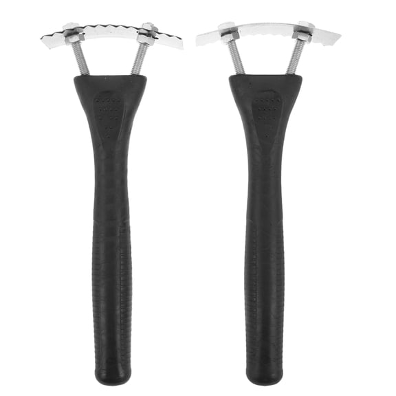 ibasenice 2Pcs Bark Peeling Tool for Orchard Trees with Ergonomic Handle for Efficient Fruit Tree Bark Removal