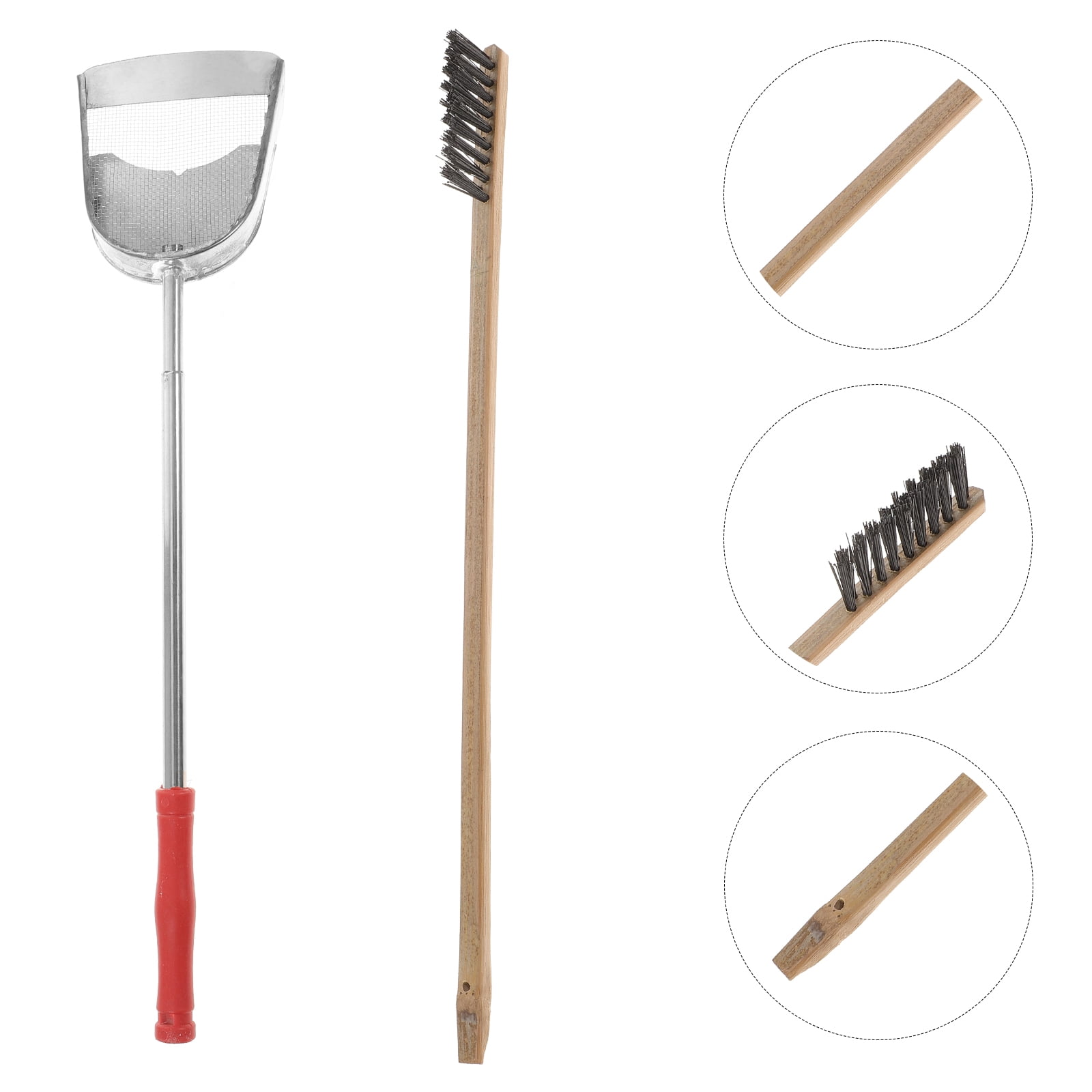 ibasenice 2Pcs Cage Tools for Birds Brush and Shovel Set Assorted Color ...