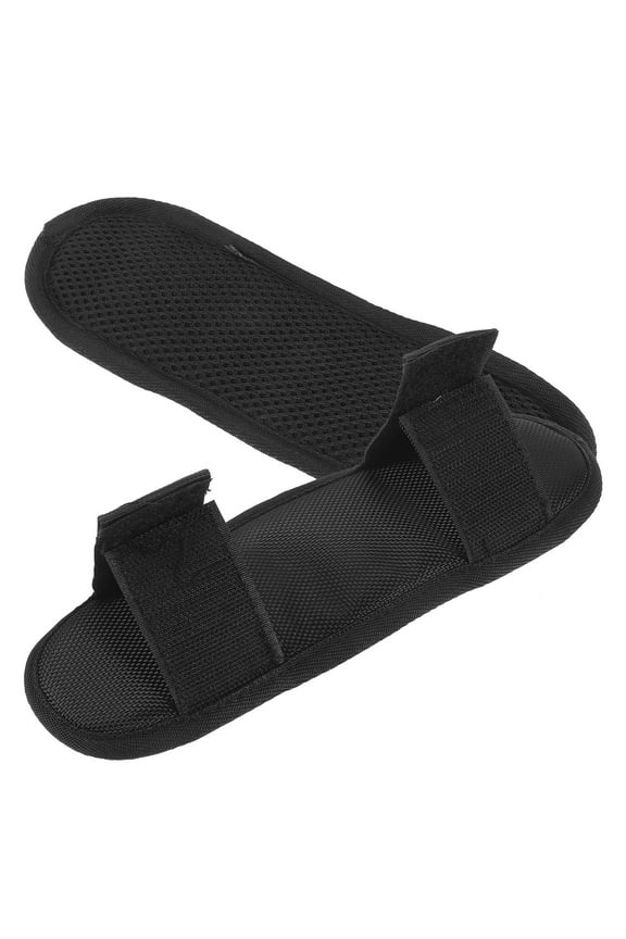 2Pcs Shoulder Straps Pad Replacement Backpack Strap Cushions Black Nylon for Men Women Everyday Use