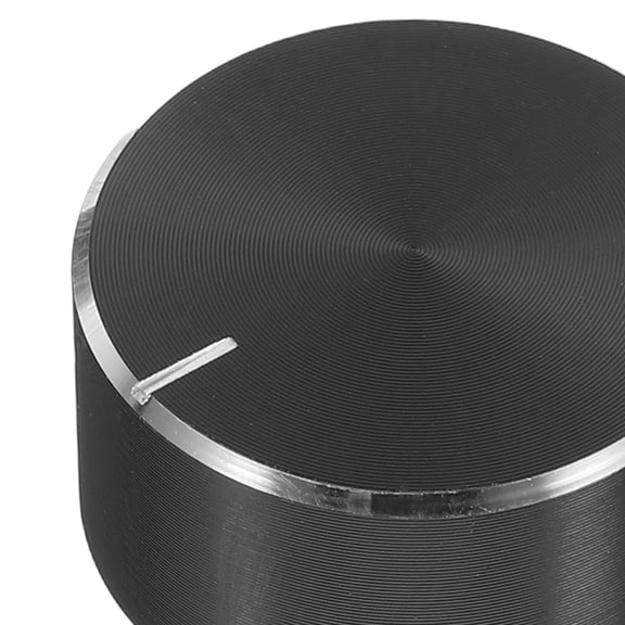 ibasenice 2Pcs Switch Knob Black Plastic Light Control Knob for Brightness Adjustment in Office Use