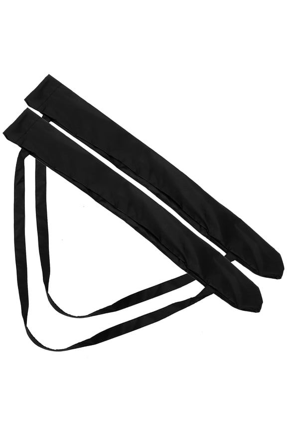 2Pcs Umbrella Container Waterproof Pongee Sleeve with Adjustable Strap for Public Transport