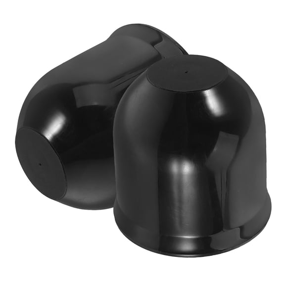 ibasenice 2Pcs Plastic Towball Protector Cap for Truck Trailer Rv Boat Hitch