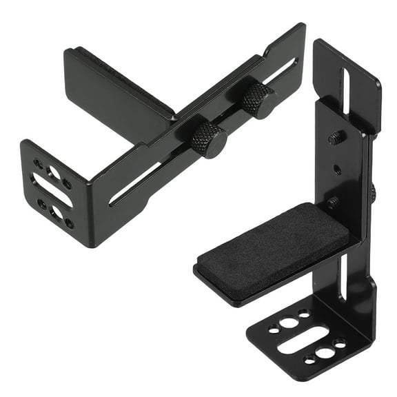 ibasenice 2Pcs Black GPU Support Brace Metal Bracket for Graphics Card Stable Hold and Improved Heat Dissipation