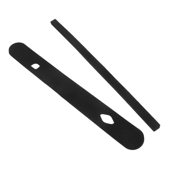 ibasenice 2-Pack Upper and Lower Foam Gasket Seal Strips for Vacuum Sealers, Black, Replacement for All Models