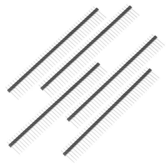 ibasenice 30Pcs Male Header Connector Pin for Meters and PCB Circuit Boards with Circuit Bridge Function