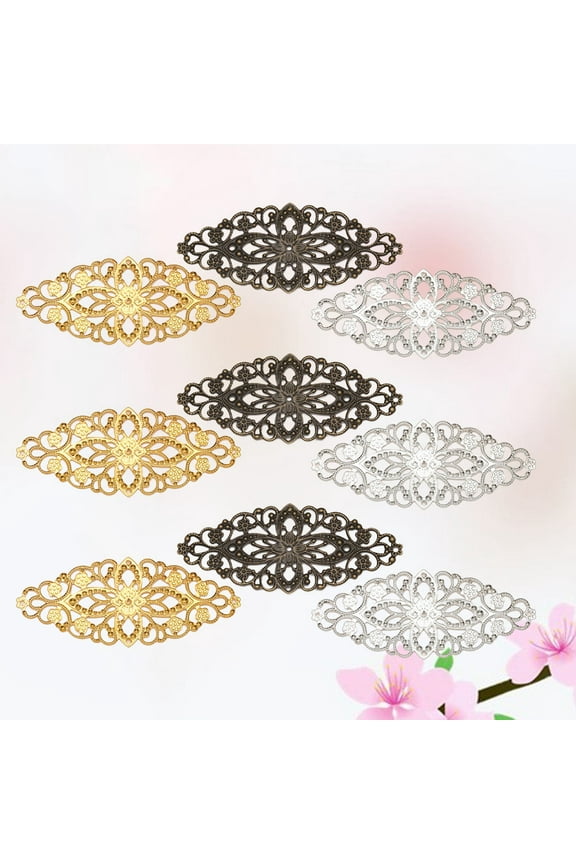 30Pcs Charm Pendant Set Metal with Fine Workmanship for DIY Jewelry Making Assorted Colors