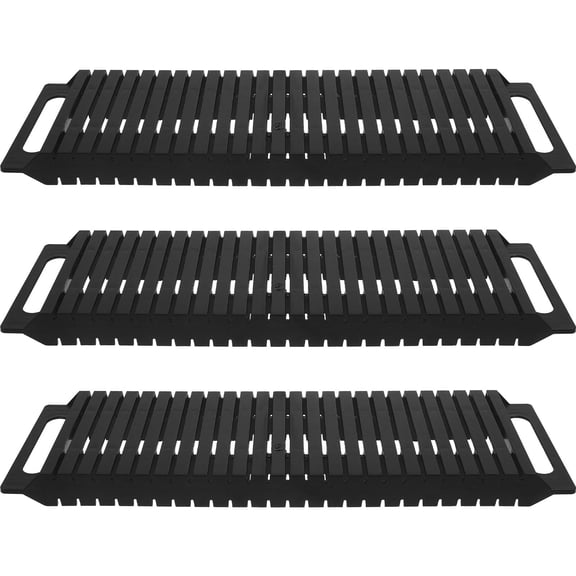 ibasenice 3-Pack Black Anti-Static PCB Slot Rack Shelves for Safe and Efficient Circuit Board Storage and Organization