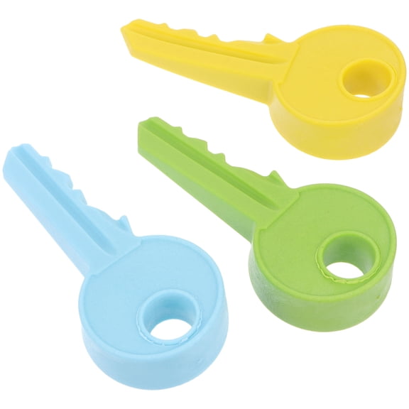 ibasenice 3Pcs Assorted Color Door Pinch Guard Silicone Door Stop Block for Home Use