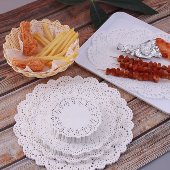 ibasenice 450Pcs Multi Scene White Oil Absorbing Paper for Party Supplies and Kitchen Use