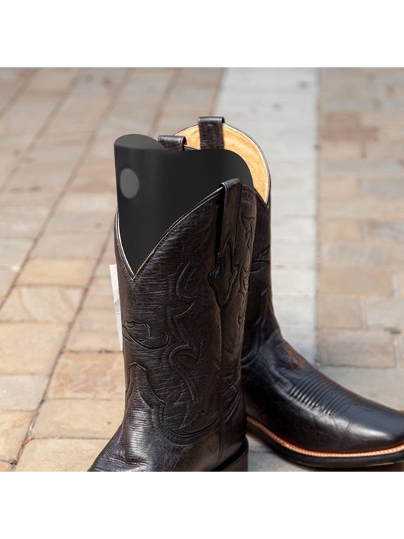 4-Pack Black Boot Shaper Inserts for Tall Boots, Shaft Stabilizer and Protector to Maintain Shape