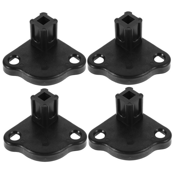 ibasenice 4Pcs Plastic Tent Bottom Base For Enhanced Stability In Outdoor Events