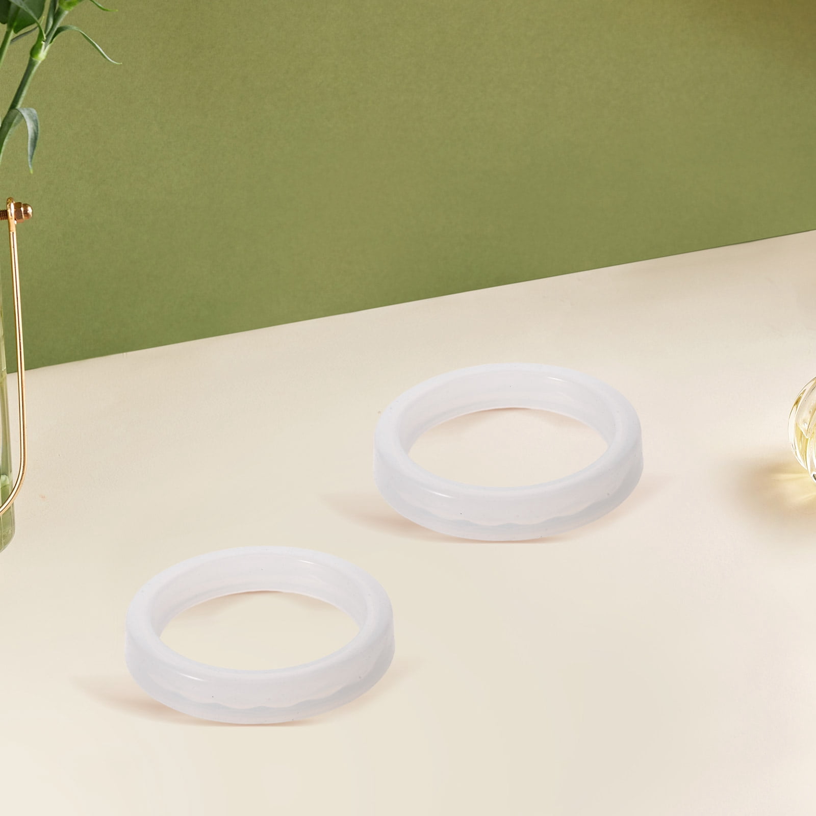ibasenice 4pcs Light Bulb Diffuser Ring 70mm Id Silicone for Halogen ...