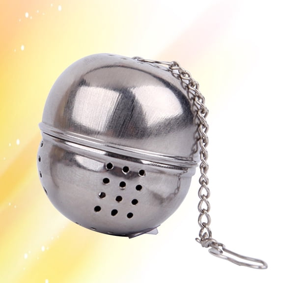 ibasenice 5Pcs Stainless Steel Tea Infuser with Fine Slots for Home Brewing Loose Leaf Tea