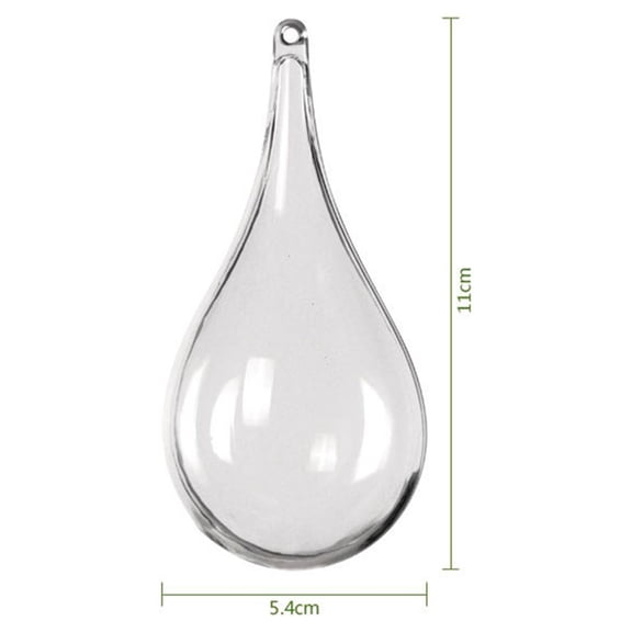 ibasenice 5-Pack Clear Plastic Fillable Bath Molds, Transparent Decorative Spheres for Crafts, Home Decor and Making