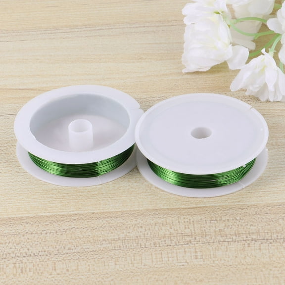 ibasenice 6Pack Multipurpose Cable Tie Set for Home Use with Green Iron Wire for Bag Closing