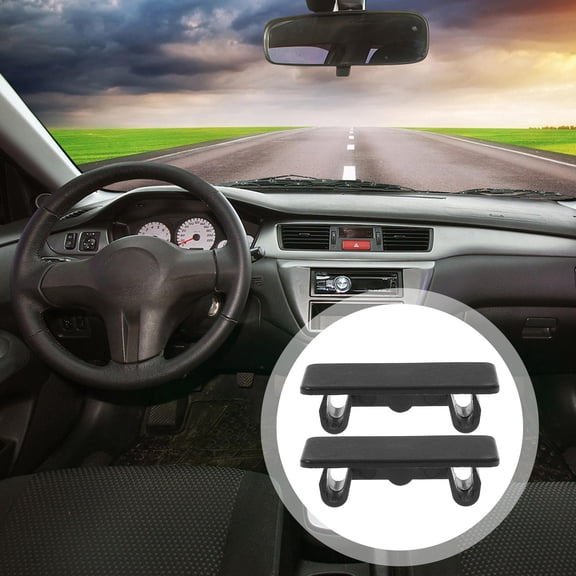 ibasenice 8Pcs Black Nylon Rocker Panel Covers Snap-in Hole Plugs Automotive Toggle Bracket Filler for Daily Use