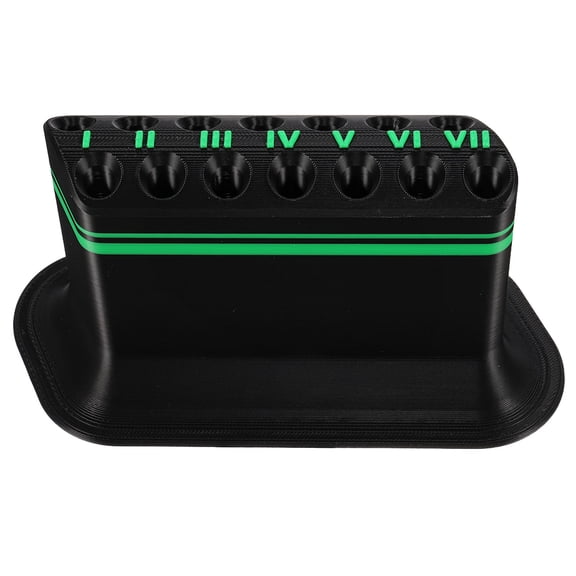 ibasenice Archery Range Arrow Rack Black Vertical Stand for Secure Arrow Storage and Presentation