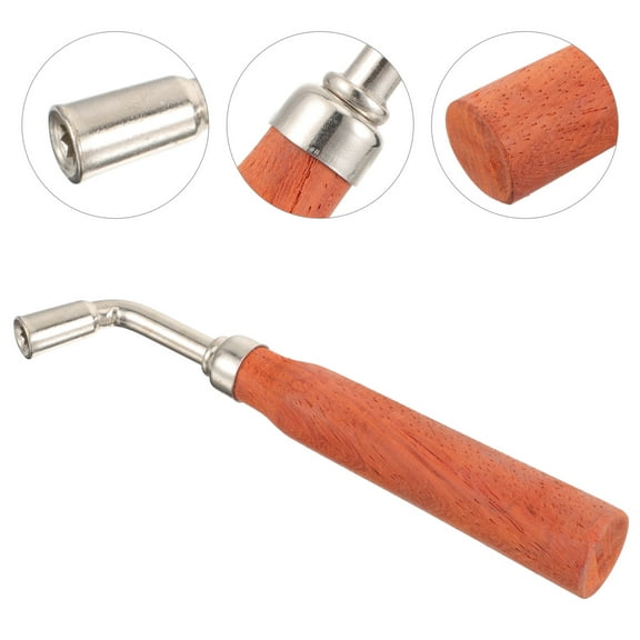 ibasenice Music Tuning Accessories Octagonal Wrench Metal Tool for Instrument Maintenance 1Pack